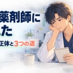 管理薬剤師に疲れたあなたへ｜「板挟み」の正体と燃え尽きる前の3つの道
